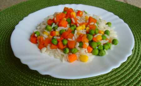 Zeleninová rýže II