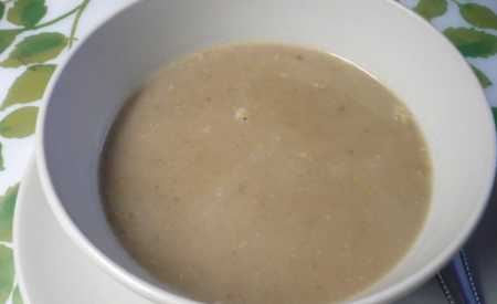 Čočková polévka kyselá s bramborami
