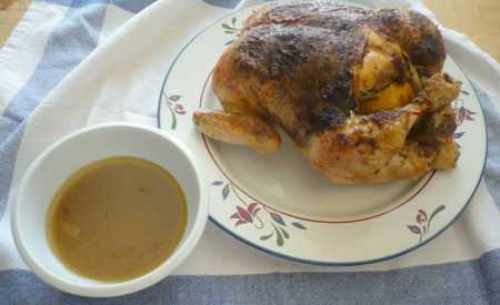 Kuře pečené po francouzsku